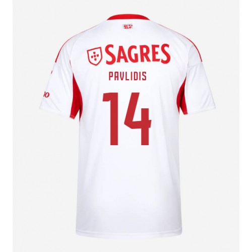 Benfica Vangelis Pavlidis #14 Replika Tredje Tröja 2025-26 Kortärmad